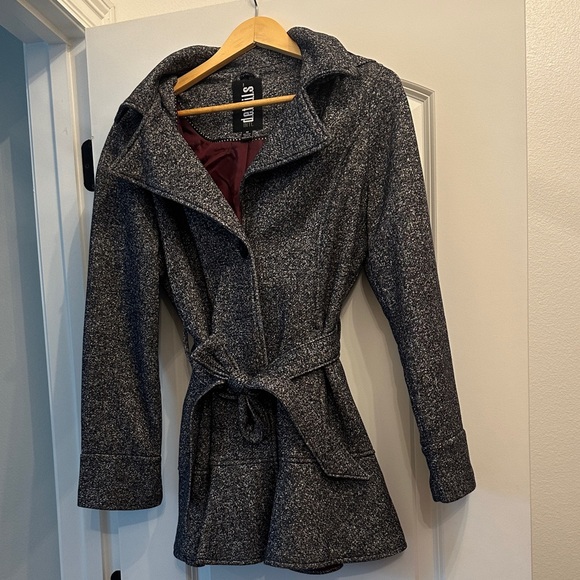 Halogen Charcoal Trench Coat - Picture 1 of 2